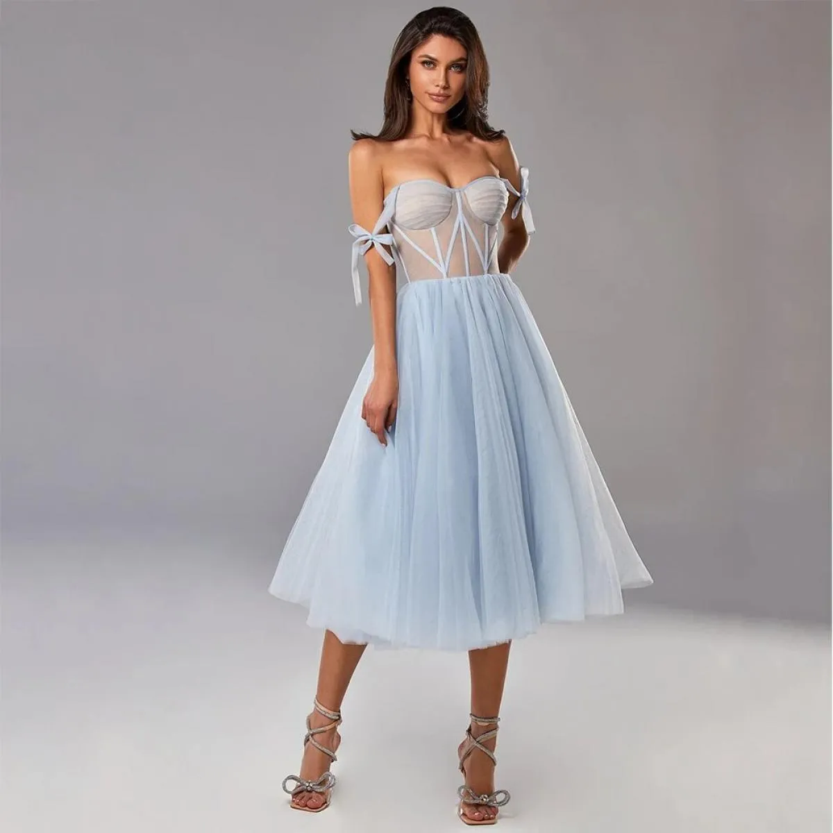 Abiti da donna Abito da sera da donna 2023 Abito da ballo di lusso Abiti eleganti Prom Formale Breve cocktail Occasione Adatto R