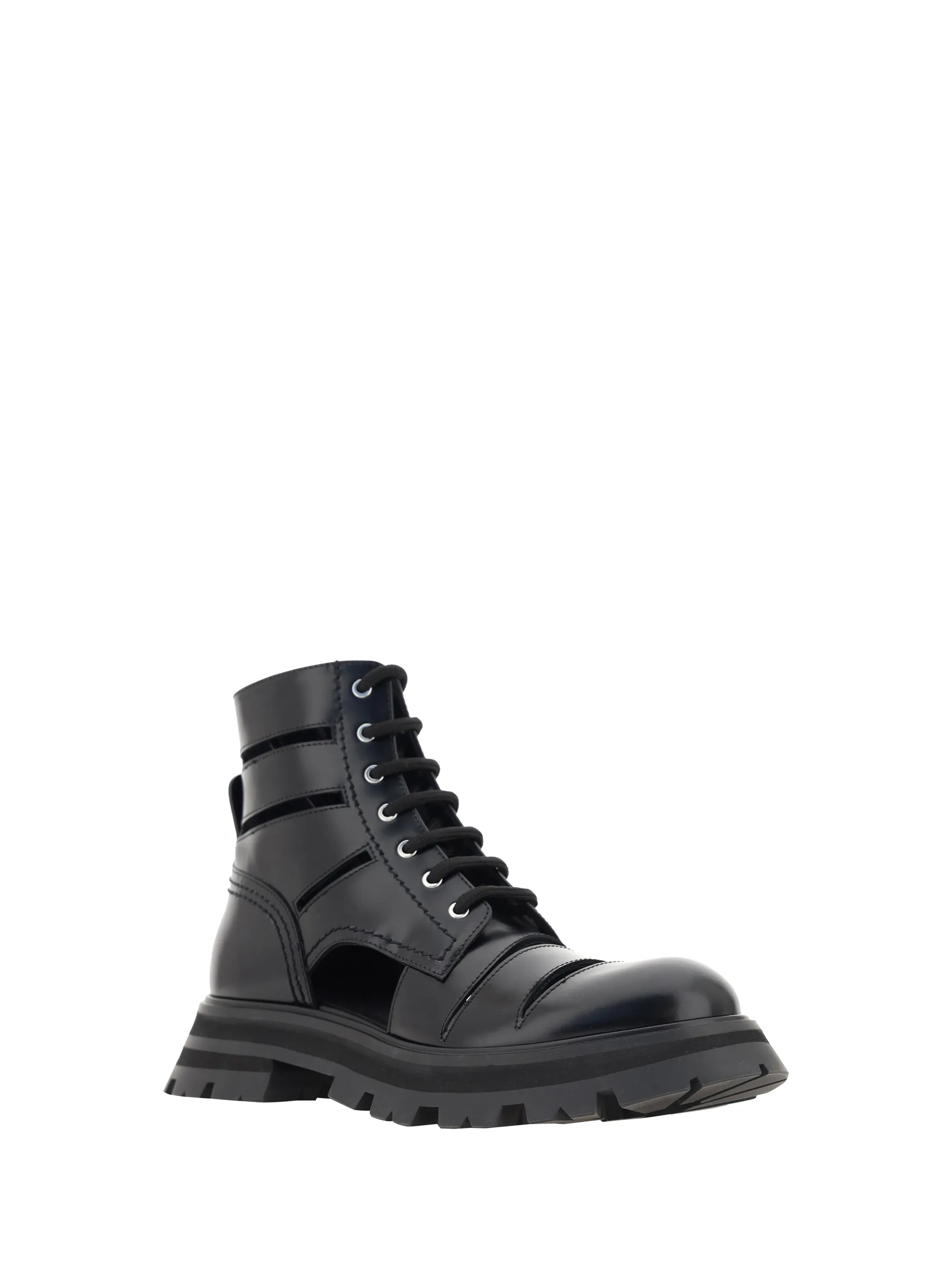     ALEXANDER McQUEEN  Stivaletti Wander Combat