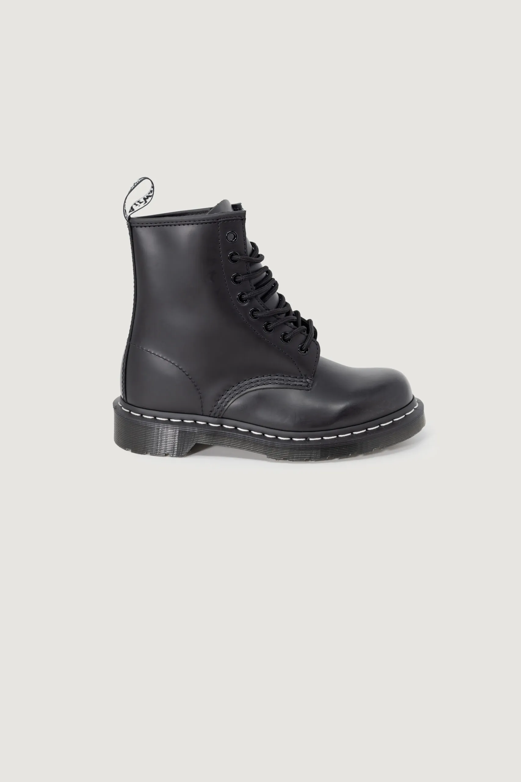 Anfibi Dr. Martens 1460 WS BLACK SMOOTH UNISEX Nero