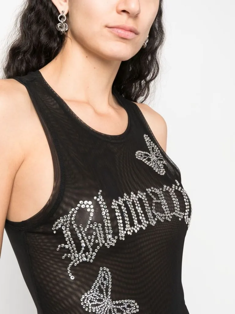 blumarine T-shirt a rete