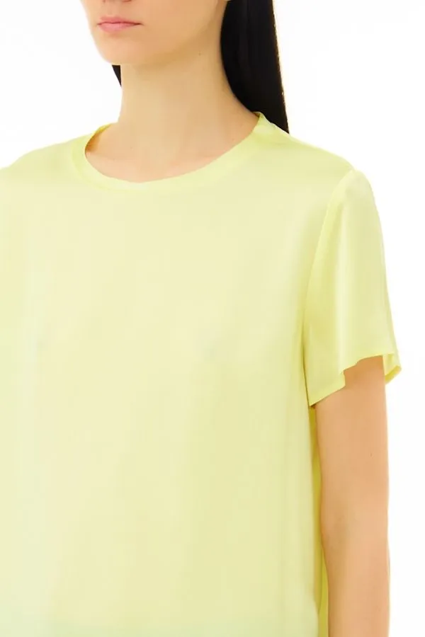 Blusa in misto seta liu jo