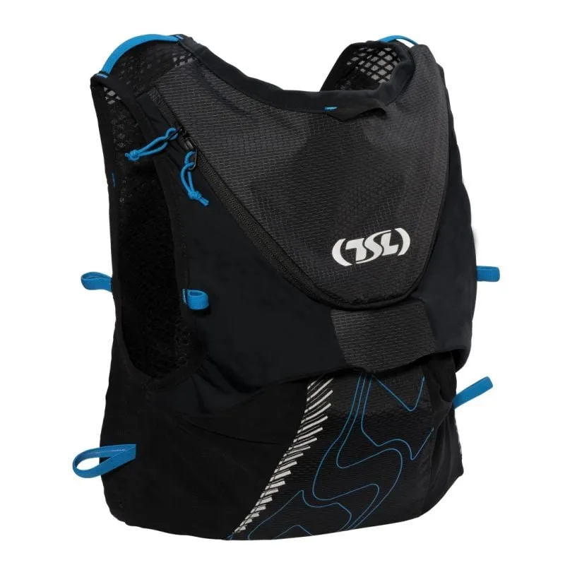 Borsa da trail TSL Finisher 12L + borracce (blu)