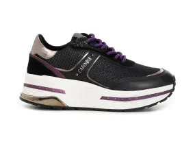 CafèNoir donna sneakers tessuto mesh e pelle