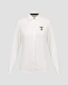 Camicia bianca da donna Aeronautica Militare