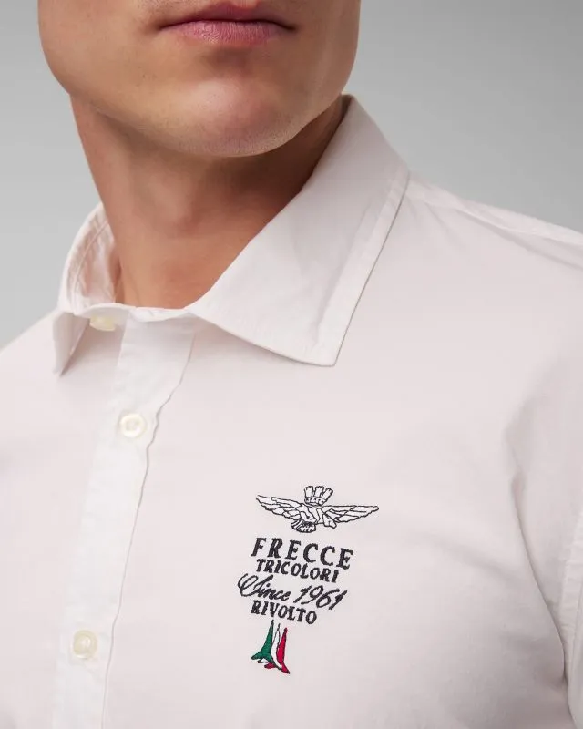 Camicia bianca da uomo Aeronautica Militare