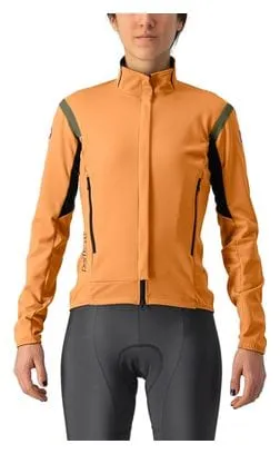 Giacca a maniche lunghe Castelli Perfetto Ros 2 Orange Donna