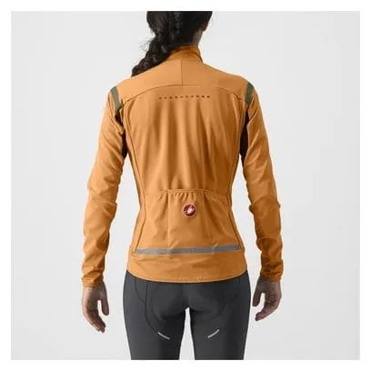 Giacca a maniche lunghe Castelli Perfetto Ros 2 Orange Donna