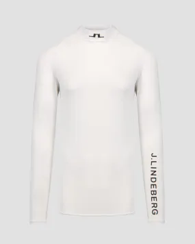 Maglione a collo alto J.LINDEBERG AELLO SOFT COMPRESSION GMJT06334-white