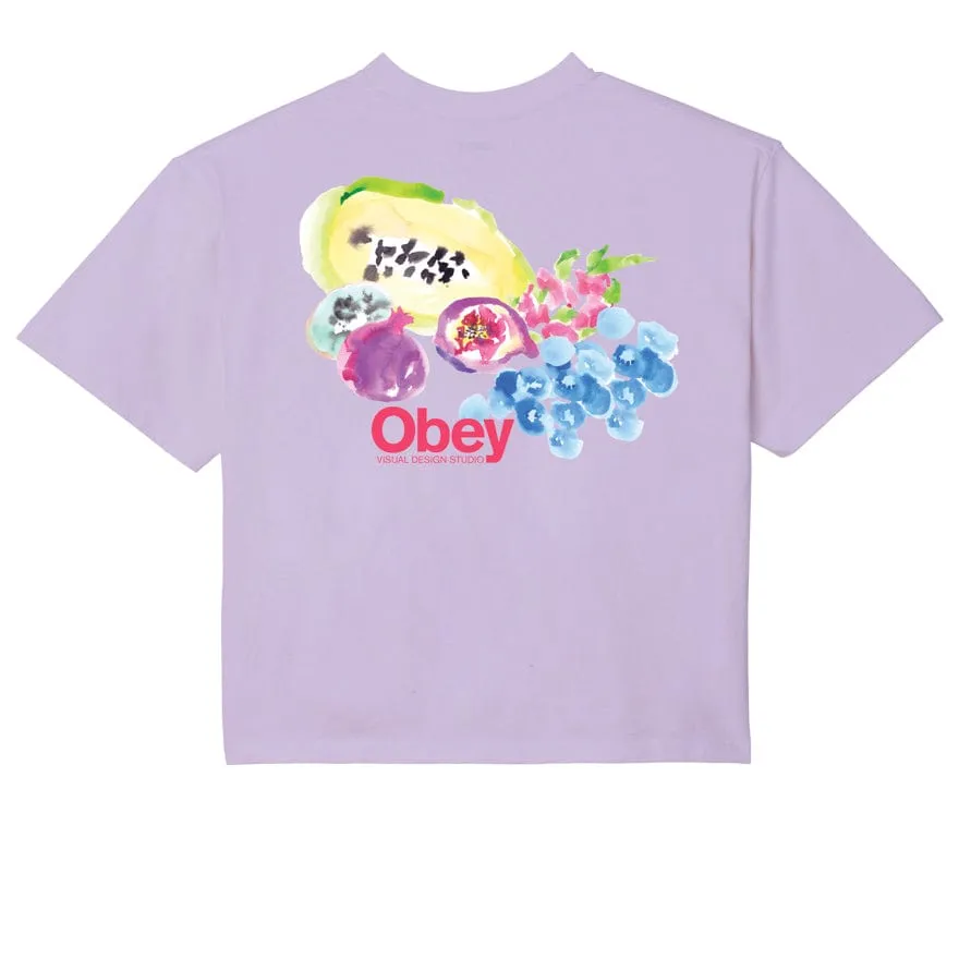 Obey Soft Fruit Raegan Crop Tee