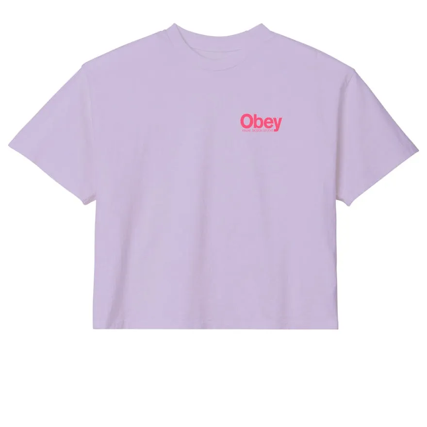 Obey Soft Fruit Raegan Crop Tee