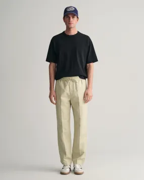 Pantaloni in lino e cotone    