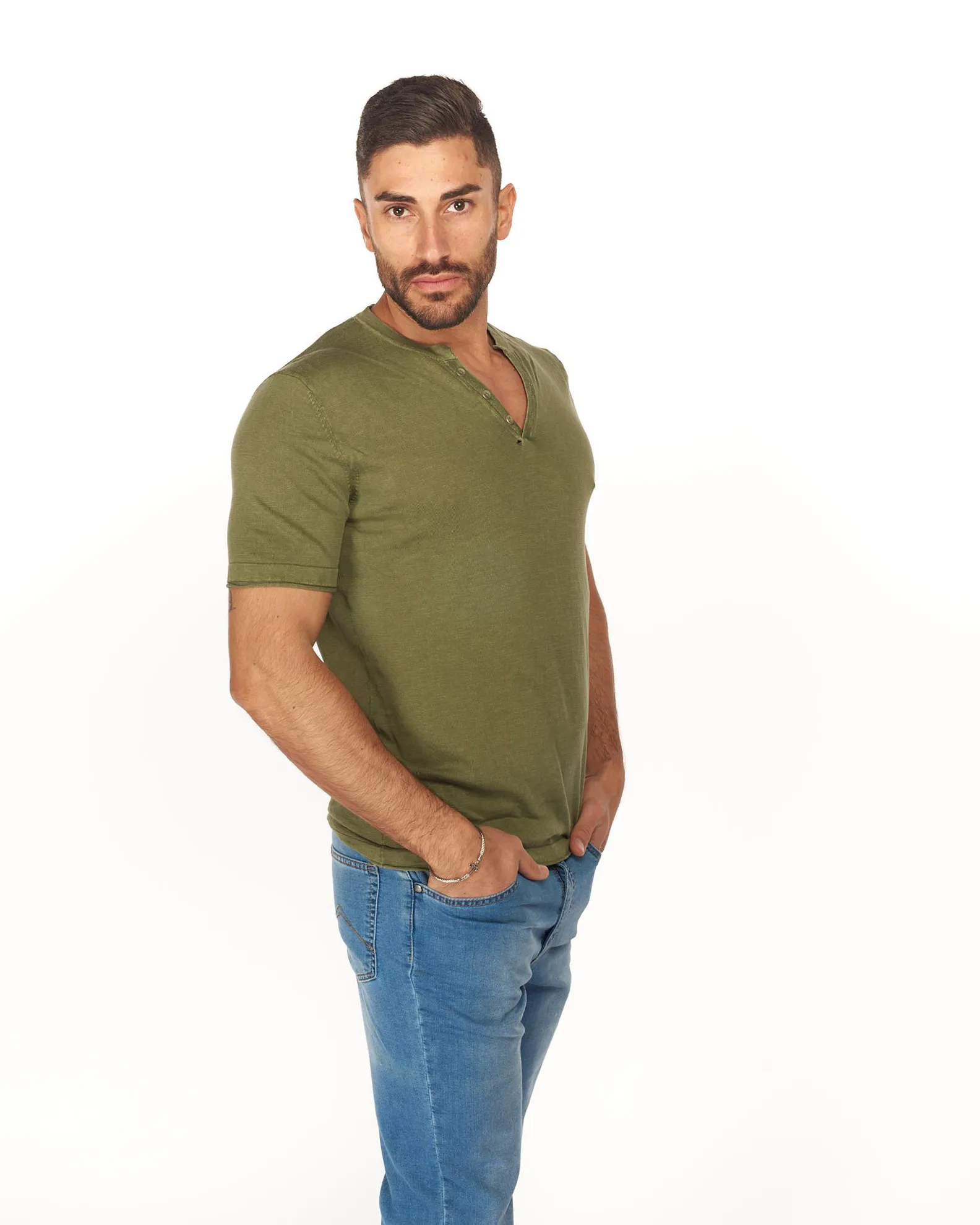 RIFLE - MAGLIA MANICA LUNGA SERAFINO STONE WASH                                            Previous productRIFLE - MAGLIA MANICA