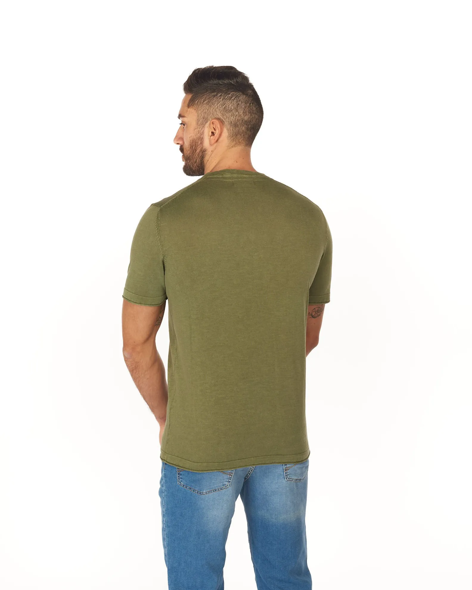 RIFLE - MAGLIA MANICA LUNGA SERAFINO STONE WASH                                            Previous productRIFLE - MAGLIA MANICA