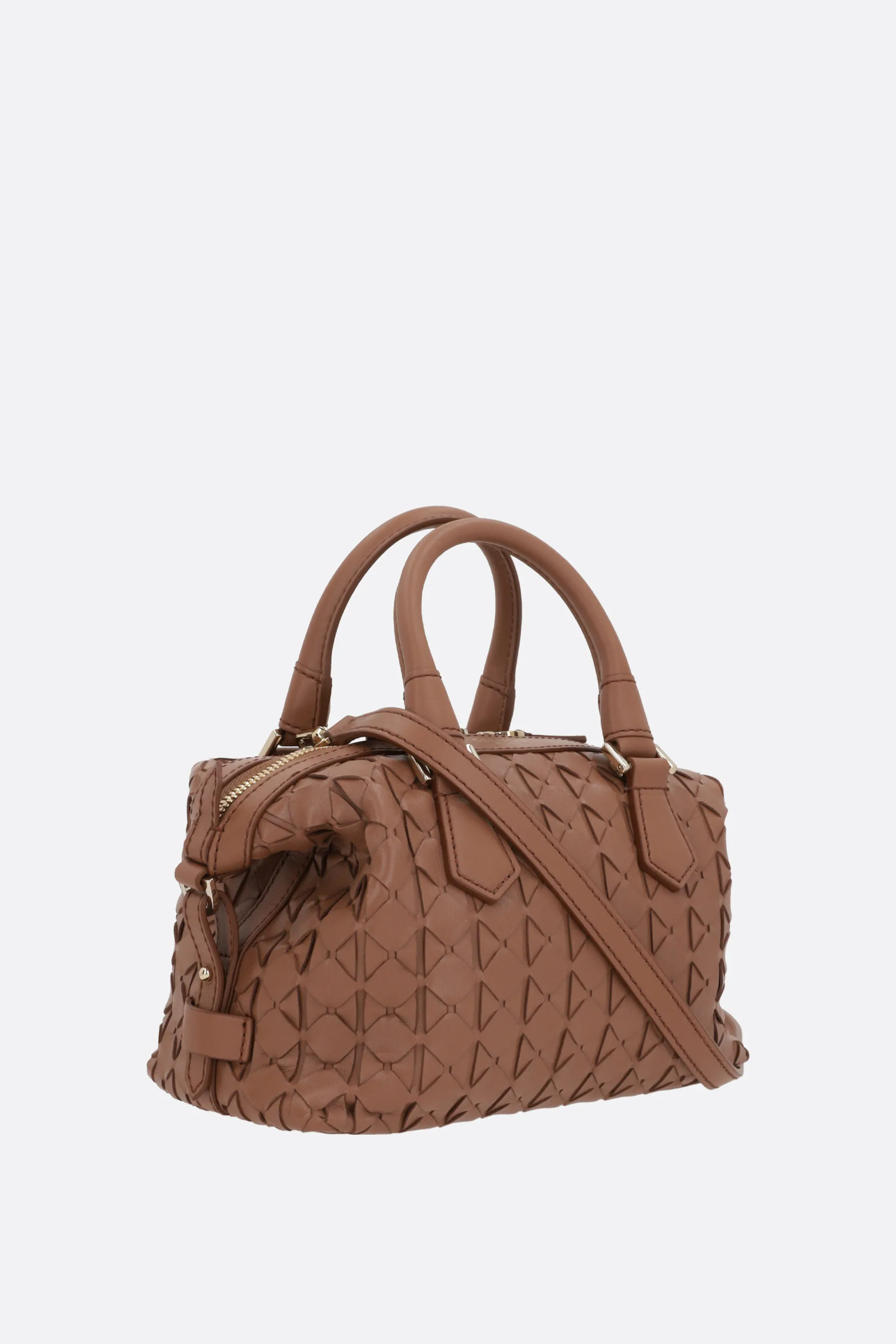  SERAPIAN borsa tote Ani mini in nappa Mosaico 