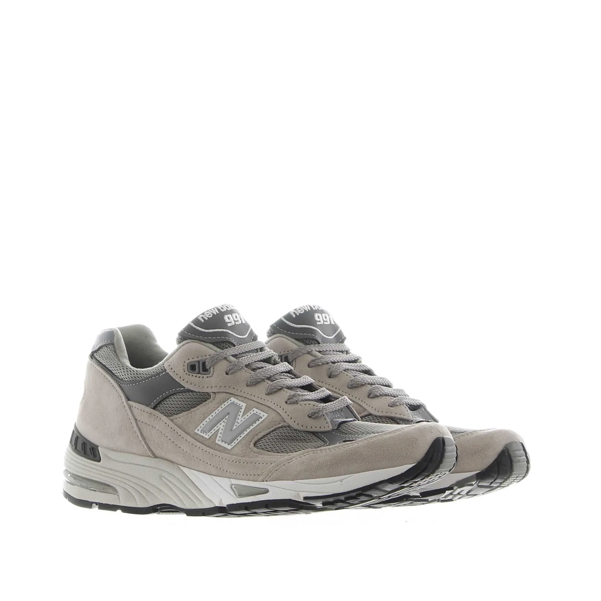 Sneaker 991 in camoscio e pelle