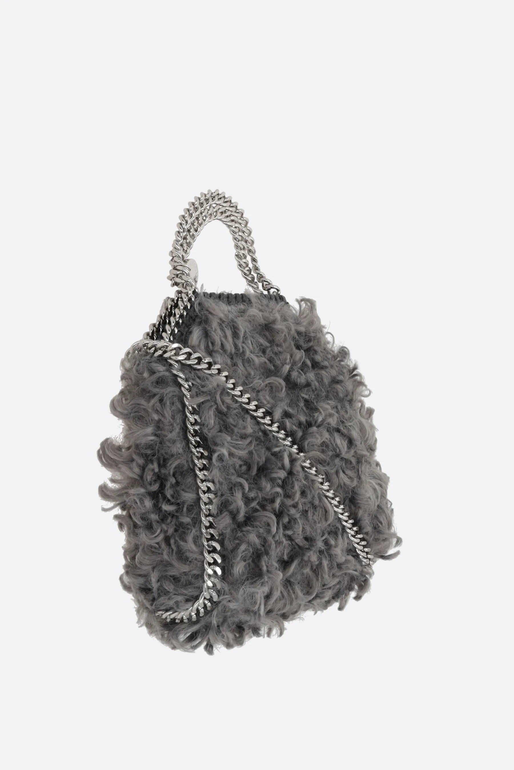  STELLA McCARTNEY borsa tote Falabella tiny in Plush Teddy 