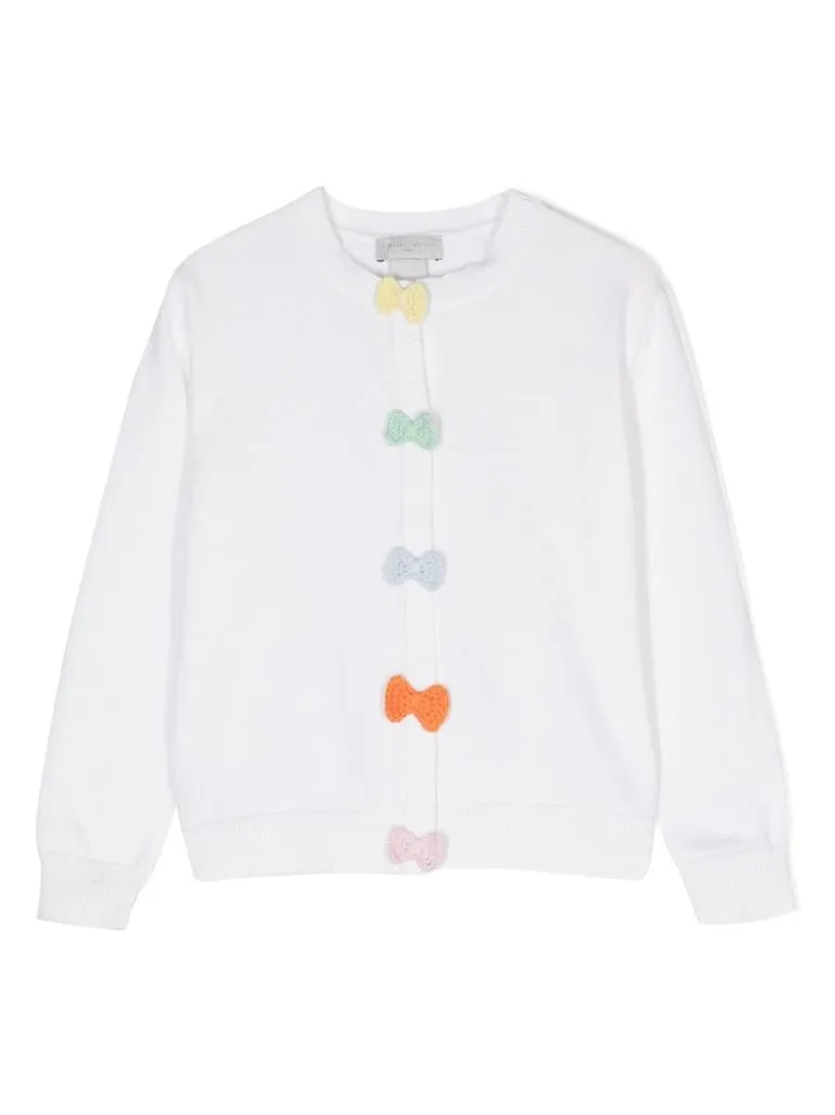 stella mccartney Cardigan dettaglio fiocco