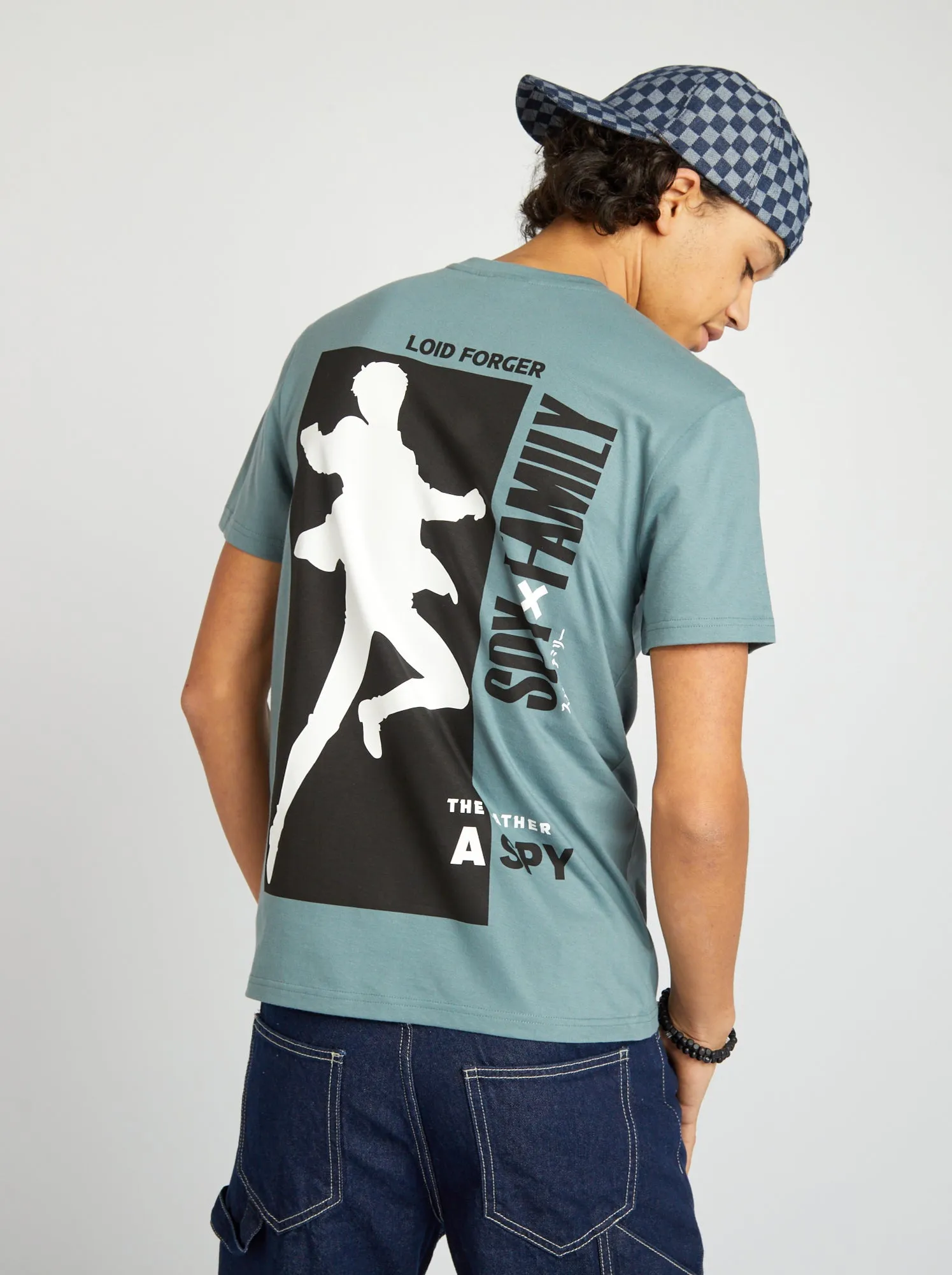 T-shirt a maniche corte 'Spy Family' - BLU