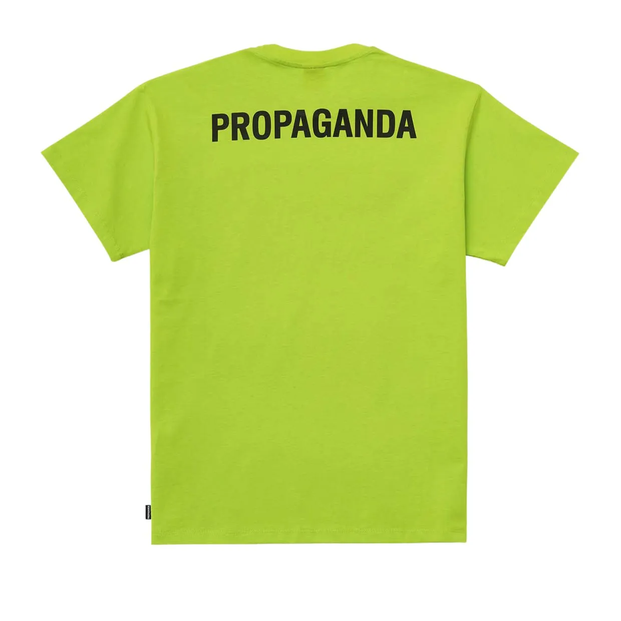 T-shirt Logo Propaganda Verde Lime