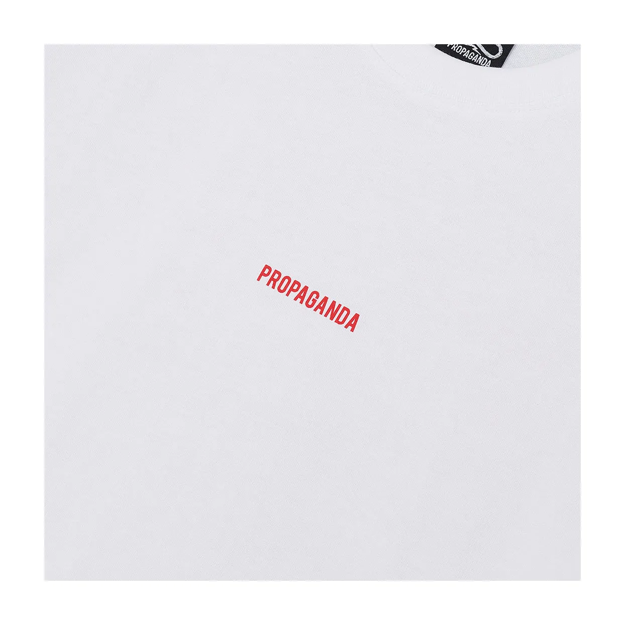 T-shirt Propaganda Ribs Bianco / Rosso