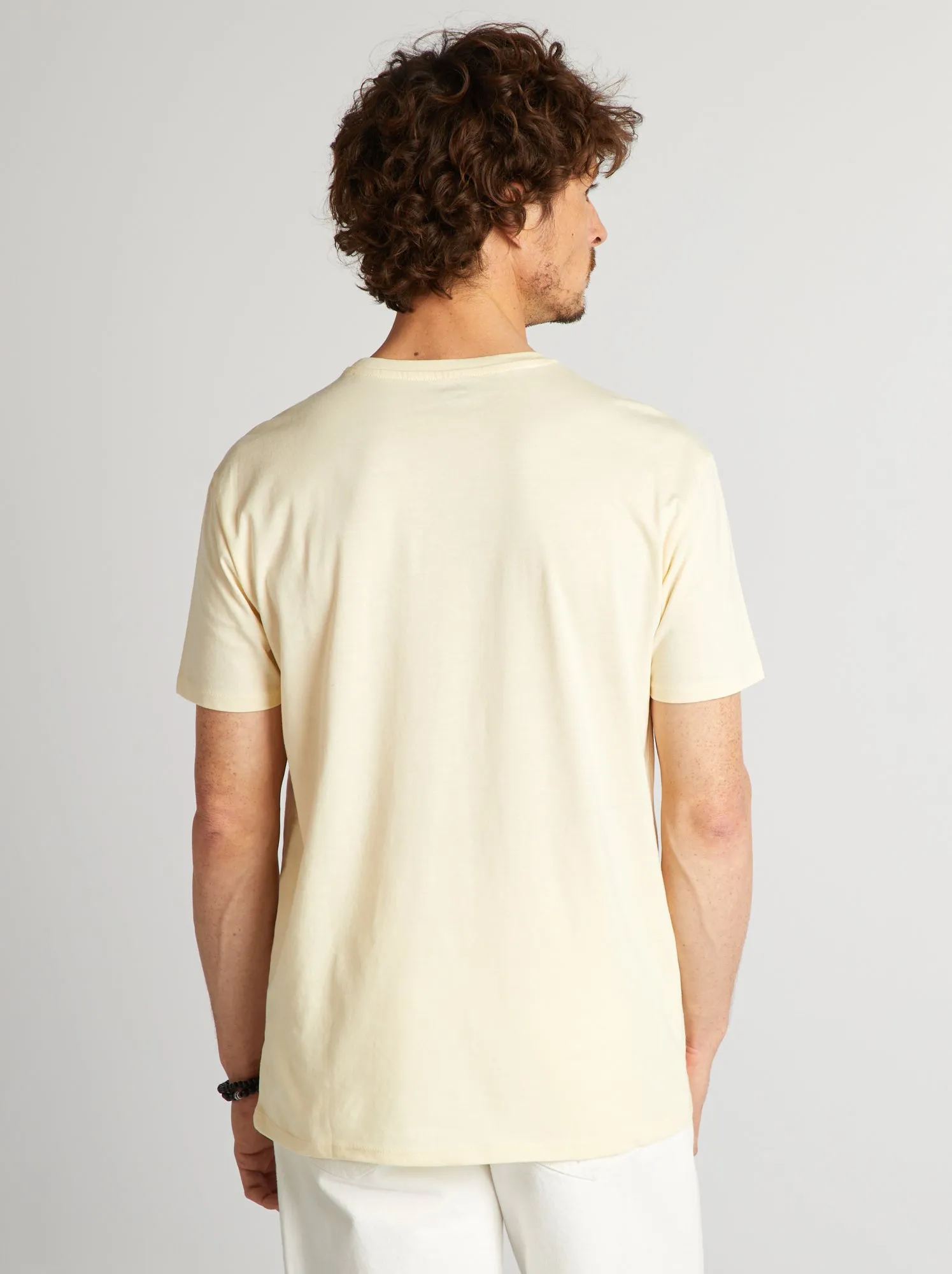 T-shirt stampata - GIALLO