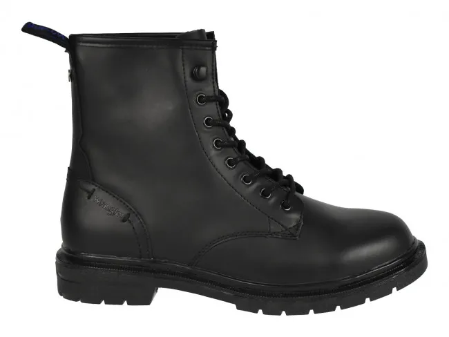 WRANGLER SCARPONCINI ANFIBI UOMO INVERNO WL02040A  SPIKE MID 062 BLACK